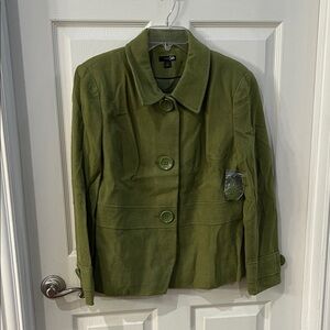 H&M Utility Jacket in Forest Green